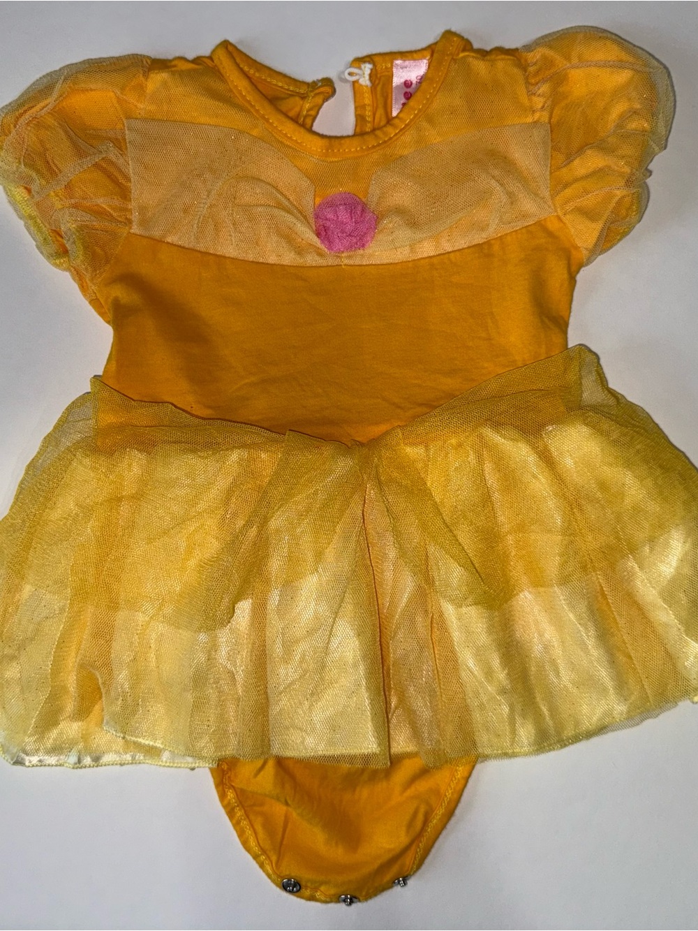 Belle Tulle Princess Toddler Costume Dress 3 months
